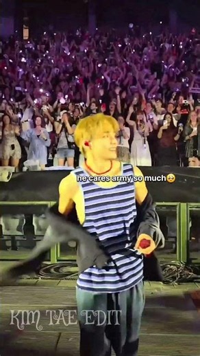 the way tae🐻 take caring crying🥺 army girl🥰💜#bts #taehyung #shorts