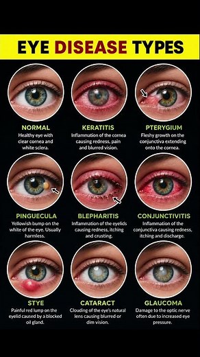 Eye Disease Types: A Visual Guide to Common Eye Conditions