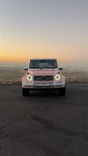 Creative Bespoke International on Instagram: "Our Beautiful Pink Vintage Mercedes G-Wagon is still Available & For Sale… Built by @cb_autosalon & @carlex_vehicles This Stunning G63 Features a completely customized Interior and Exterior. Finished with Excellence and Tailored to Perfection… Interested in this G-Wagon? Call us Directly at (480)-695-5002"