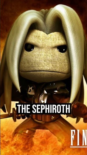 LittleBigPlanet Final Fantasy VII DLC | LBP2 FF7 Costume Pack #shorts #playstation #gaming