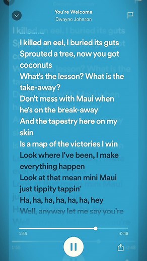 Moana Song - Your Welcome Speed Up