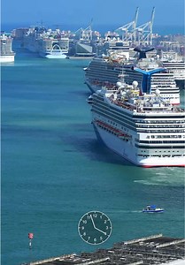 Never a Dull Moment at Port of Miami Time-Lapse