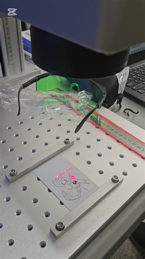 Fiber Optic Engraving Laser #laser #engrave #fiberlaser