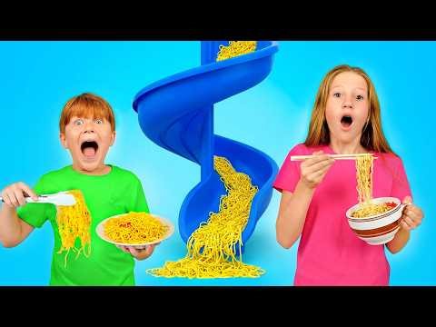 Nastya and Friends Turn Healthy Food into Fun