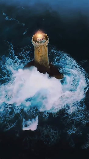 Suraj Kumar | Jument lighthouse in France 🇫🇷 most dangerous place and scary 😟 . . . . . . #viral #explore #fyp #trendingreels #viralvideos #vlog #foryou... | Instagram