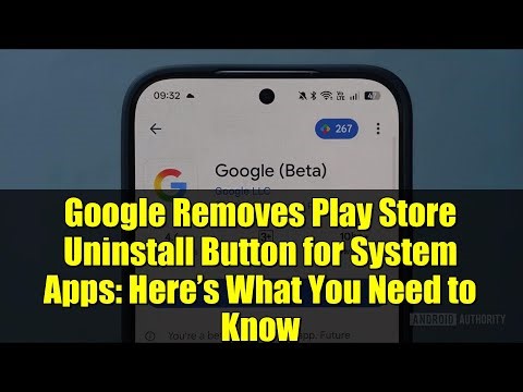 Google Removes Play Store Uninstall Button for System Apps: Here’s What You Need to Know