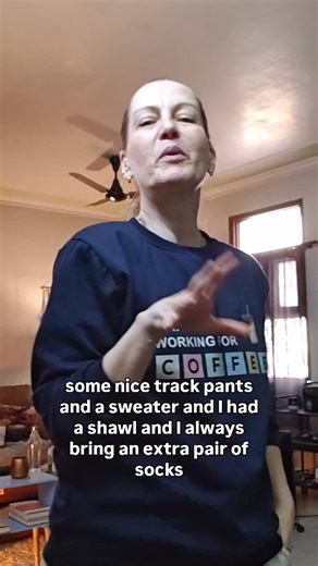 Suzanne Bernert on Instagram: "What to wear at a recording! Voice over I go for comfort only 🎙️#suzannebernert #voiceoverwork #alwaysclassic"