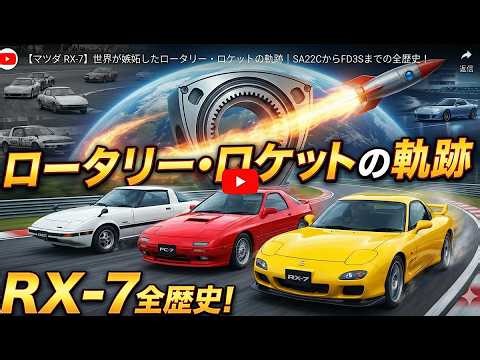 A miracle that only Mazda has achieved in the world. The real reason why the RX-7 is called the "...