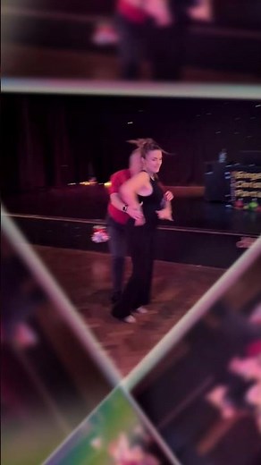 Learn The "Backhander Promenade" Modern Jive Dance Move! #shorts