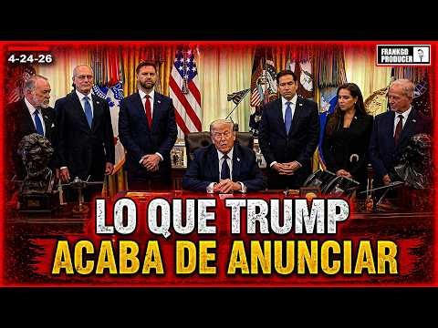 🚨 ¡Último Minuto! Trump Sorprende al País con un Anuncio Desde la Oficina Oval
