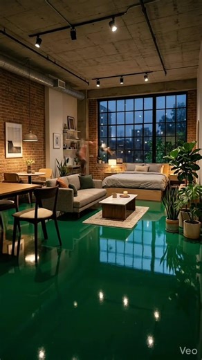 Luxury Epoxy Floor Transformation 😍 | EPONYX Floor #shorts #viral #subscribe #epoxyflooring #new #🔥