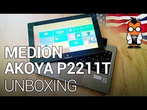 Medion Akoya P2211T 11.6inch 2-in-1 tablet/notebook unboxing and hands on [ENG]