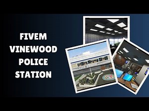 Discover the Ultimate FiveM Vinewood Police Station MLO Experience!