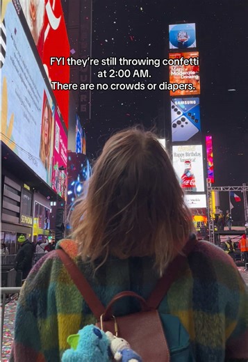 Explore Times Square on New Year’s Eve: 2 AM Experience