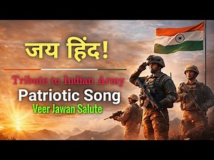 जय हिंद | Tribute to Indian Army | Patriotic Song 2025 | Veer Jawan Salute