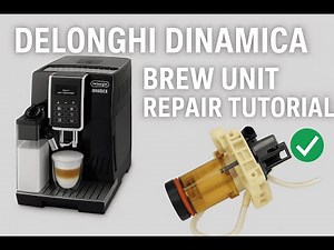Delonghi Dinamika — Brew Piston / Infuser Replacement | Step-by-Step Repair Tutorial
