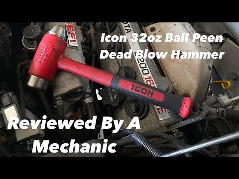 Icon 32oz Ball Peen Dead Blow Hammer Review