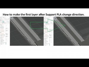 Orca Slicer - How to change direction of the first layer after interface layer.