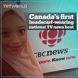 27K views · 1.6K reactions | "Judge me for what's in my head and not what's on it." Meet Ginella Massa, the Canadian journalist who just made history by becoming the first headscarf-wearing national TV news host. | TRT World | Facebook