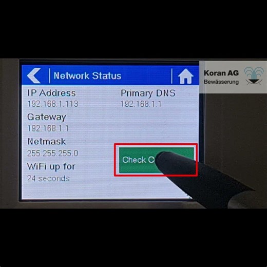 Hunter Pro HC IP Adresse finden und Verbindungstest starten