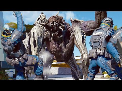 Terrormorphs invade New Atlantis! - Starfield NPC War