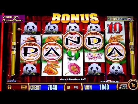 WILD PANDA BONUSES!!! Wonder 4 Jackpots - ARISTOCRAT CASINO SLOTS - FREE GAMES