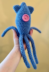 Made to Order Coraline Cat Squid Octopus Desk Buddy Plush Amigurumi Halloween Costume Party Cosplay Accessory - Etsy