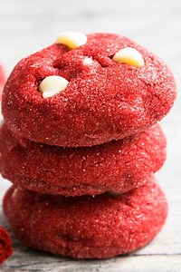 Red Velvet Cookies {With Cake Mix}