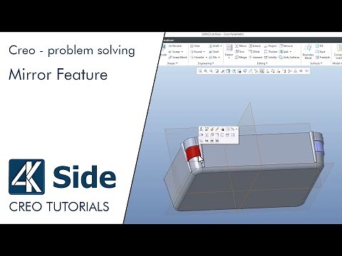 Mastering Mirror Features in Creo Parametric - problem solving
