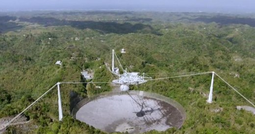 Arecibo radio telescope goes dark after mysterious destruction