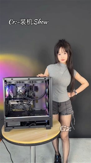 🔥Intel i5-13600KF + RTX 5060 Ti Build⚡ Black RGB Gaming PC build #pcbuild #tech #pc #gaming