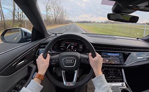 2024款奥迪SQ8 第一视角试驾