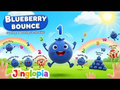 Blueberries Song | Learn Counting with Fruits | Kids Songs with Lyrics