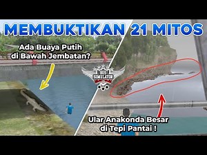 MEMBUKTIKAN 21 MITOS YANG ADA DI GAME BUSSID !!!