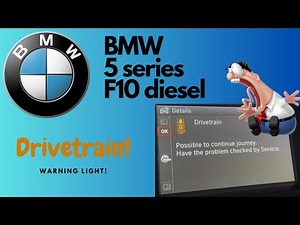 BMW F10 Drivetrain Warning Fix | Exhaust Pressure Sensor Replacement DIY