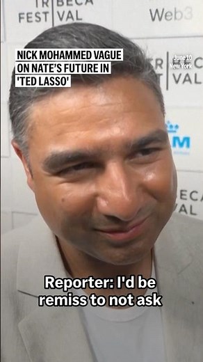 Nick Mohammed vague on Nate’s future in 'Ted Lasso'