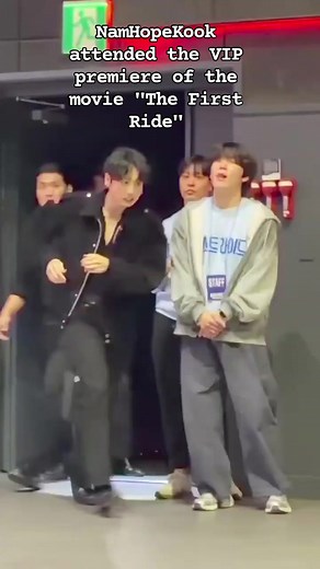 Namjoon, Hobi & Jungkook attended the VIP premiere of the movie "The First Ride" held in Seoul 😍 #RM #jhope #jungkook | BTS ARMY Philippines