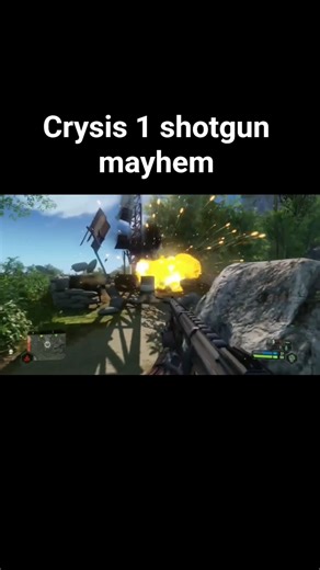 Crysis 1 Shotgun Mayhem #crysis #gaming #epic