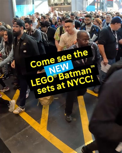 383K views · 2.8K reactions | The Bat-Signal lit up New York, and we answered with a booth worthy of the Dark Knight. 4 LEGO Batman product reveals. One legendary game demo. #NYCC was just the beginning. Order the new LEGO® Batman™ sets today! Gotham City's counting on you. | LEGO | Facebook