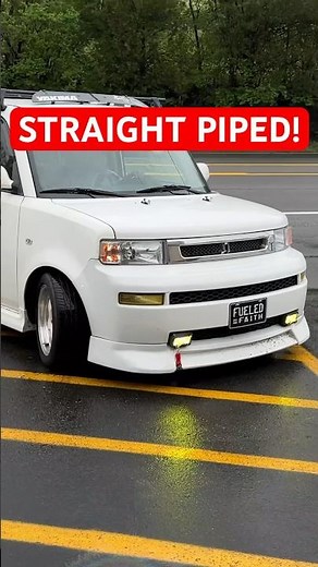 Straight Piped Scion xB!
