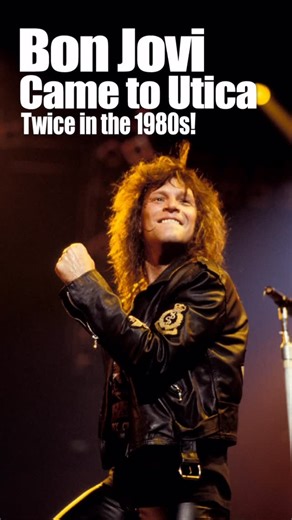 Along the Mohawk with Sharry Whitney | Bon Jovi came to Utica twice in the 80s. In 1983 they opened for Eddie Money at the Stanley- then in 87 they headlined the Utica Aud, do... | Instagram
