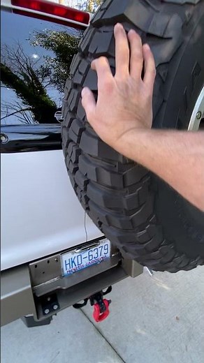 Overland Excursion Build - Tire Carrier