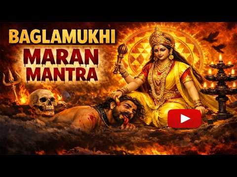 🔥 BAGLAMUKHI MARAN MANTRA | Powerful Enemy MARAN Mantra #astrology #mantra #hindumantra