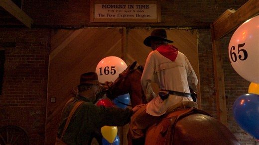 Pony Express mail service’s 165th anniversary celebration begins