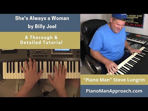 She's Always a Woman (Billy Joel), Free Tutorial!