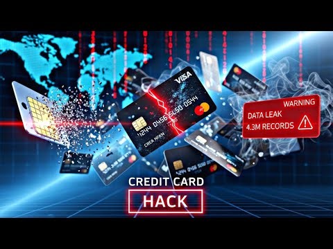 4.3 MILLION Credit Cards Hacked: The DARK Web Scam That Shook the Internet