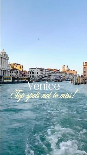 One day in Venice Top spots to visit in Venice #travel #world #venice #italy #travelling #vlog