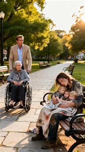 I FOUND MY EX-WIFE SLEEPING ON A BENCH WITH TRIPLETS. I DID THE MATH. THEN SHE POINTED AT MY MOTHER. Matthew Calloway had the penthouse, the private jet, and the billions. He didn't have a life. "You look tired, son," his mother, Helen, said, linking her arm in his. "Walk with me. You need fresh air." They walked through the city park. The sun was low. The air smelled of burnt sugar and exhaust. Matthew checked his watch. He hated wasting time. He wanted to go back to the office. Then he saw the