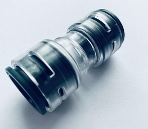 [Hot Item] 18-14mm Plastic PC Air Blown Reducer Micro Duct Fittings