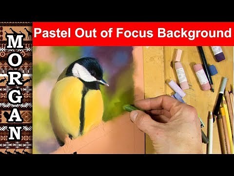 Pastel out of focus background - Jason Morgan art